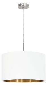 Eglo 78695 - Luster na lanku PASTERI 1xE27/60W/230V biela