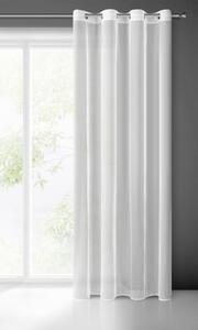 Biela záclona JULITA na krúžkoch 135x250 cm
