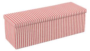 Truhlica čalúnená farba produktu červená látka vzorované