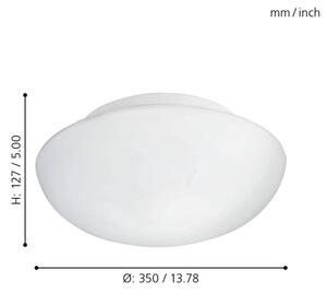 Eglo 83404 - Stropné svietidlo ELLA 2xE27/60W/230V