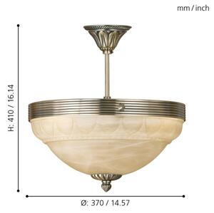 EGLO 85856 - luster MARBELLA 3xE14/60W
