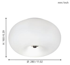 EGLO 86811 - Stropné svietidlo OPTICA 2xE27/60W