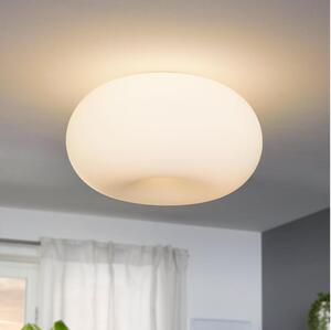EGLO 86812 - Stropné svietidlo OPTICA 2xE27/60W/230V opálové sklo