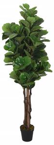 Umelý figovník 180 listov 150 cm zelený