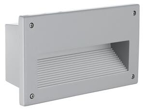 EGLO 88575 - vonkajšie svietidlo ZIMBA 1xE14/60W strieborná