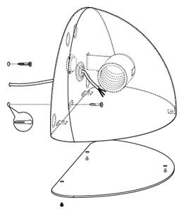 EGLO 90867 - vonkajšie nástenné svietidlo LEPUS 1xE27/40W galvanizovaná oceľ