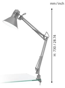 EGLO 90874 - Stolná lampa FIRMO 1xE27/40W