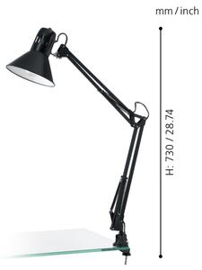 EGLO 90873 - Stolná lampa FIRMO 1xE27/40W