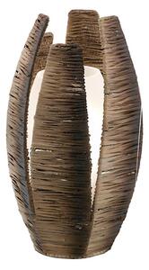 EGLO 91014 - Stolná lampa MONGU 1 x E27/60W hnedá