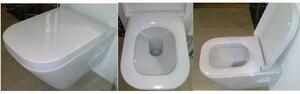 ROCA Súprava 4v1 skrytý splachovací modul + závesná WC misa ALA + sedadlo FREDDY