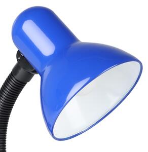 EGLO 9232 - Stolná lampa BASIC 1xE27/40W modrá