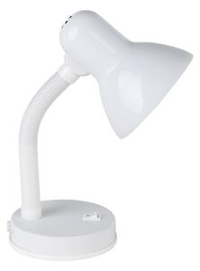 EGLO 9229 - Stolná lampa BASIC 1xE27/40W biela