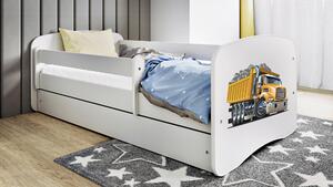 POSTEĽ PRE DETI A MLÁDEŽ 80/160 cm, biela MID.YOU - Detské izby, Online Only
