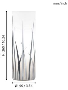 Eglo 92743 - Stolná lampa RIVATO 1xE27/60W/230V