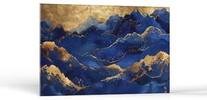 Abstrakt Hory a zlato | Obrazy Vintessia Rozmery obdĺžnik: 20x30