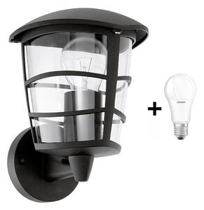 Eglo 93097 - LED Vonkajšie nástenné svietidlo ALORIA 1xE27/8,5W/230V IP44