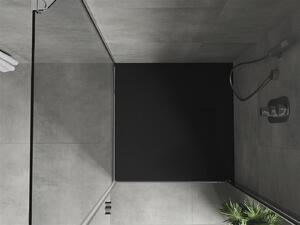 Mexen Hugo, SMC štvorcová sprchová vanička 70 x 70 cm, čierna matná, 42707070