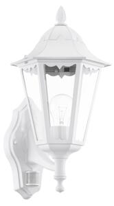 Eglo 93447 - Vonkajšie nástenné svietidlo s čidlom navedie 1xE27/60W/230V