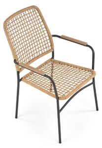 Záhradná ratanová stolička K457