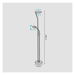 Eglo 93713 - LED stmievateľná lampa SARRIONE LED/17,28W + LED/2,88W