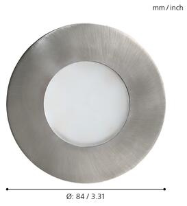 Eglo 94092 - LED kúpeľňové podhľadové svietidlo MARGO 1xGU10/5W/230V IP65