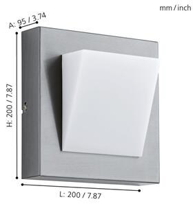 Eglo 94114 - LED vonkajšie osvetlenie GALARY 1 LED/3,7W/230V IP44