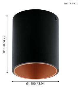 Eglo 94501 - LED stropné svietidlo POLASSO LED/3,3W/230V