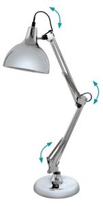 Eglo 94702 - Stolná lampa BORGILLIO 1xE27/40W/230V