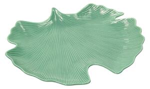 Servírovací podnos Jungle Leaves 35 cm svetlozelený