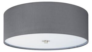 Eglo 55277 - Stropné svietidlo PASTERI 3xE27/25W/230V pr. 47,5 cm sivá