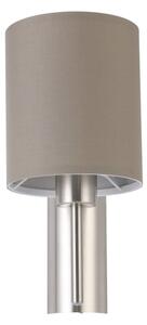 Eglo 94925 - Nástenné svietidlo PASTERI 1xE27/60W/230V taupe