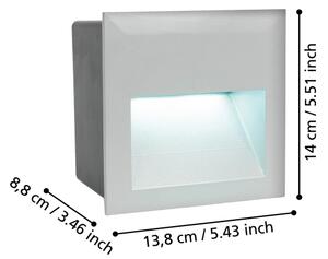 Eglo 95235 - LED Vonkajšie orientačné svietidlo ZIMBA LED/3,7W/230V IP65
