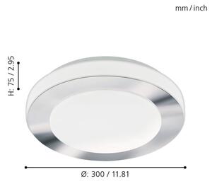 Eglo 95282 - LED kúpeľňové svietidlo LED CAPRI LED/11W/230V IP44