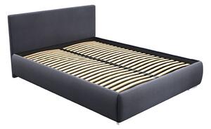 DAPPI Moderná posteľ AMERIKA s voliteľným čalúnením Tkaniny Dappi: Standard, Rozmer postele (matraca): 200x200 cm
