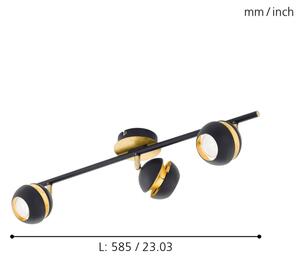 Eglo 95484 - LED Bodové svietidlo NOCITO 3xGU10-LED/4W/230V