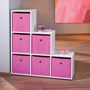 IDEA nábytok WINNY textilný box, ružový