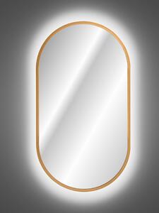 LED zrkadlo APOLLO | zlatá 50 x 90 cm