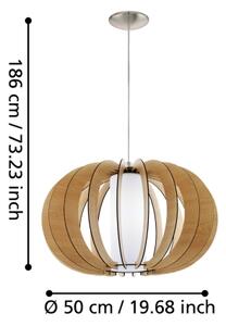 Eglo 95599 - Luster STELLATO 1 1xE27/60W/230V