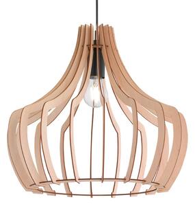Drevená závesná lampa Wood, 38,5 cm