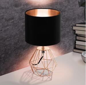 Eglo 95787- Stolná lampa CARLTON 2 1xE14/60W/230V