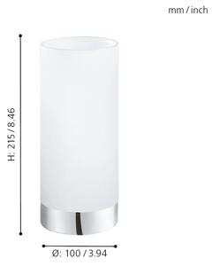 Eglo 95776 - Stolná lampa DAMASCO 1 1xE27/60W/230V