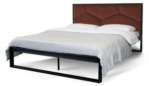 CAMFERO Kovová posteľ Contra Rozmer postele (matraca): 180x200 cm, Farba postele: Deep Pearl