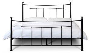 CAMFERO Kovová posteľ Cora Rozmer postele (matraca): 180x200 cm s nízkym predkom, Farba postele: White Matt