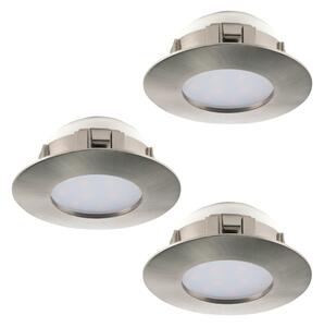 Eglo 95816 - SADA 3x LED zapustených stropných svietidiel PINEDA LED/6W/230V