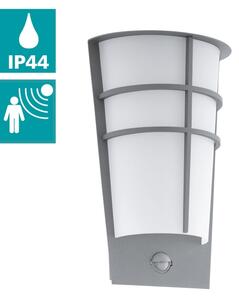 Eglo 96017-LED Vonkajšie nástenné svietidlo s pohybovým senzorom BREGANZO 1 2xLED/2,5W IP44