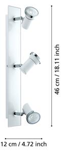 Eglo 95994 - LED Kúpeľňové bodové svietidlo TAMARA 1 3xGU10-LED/3,3W/230V