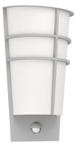 Eglo 96017-LED Vonkajšie nástenné svietidlo s pohybovým senzorom BREGANZO 1 2xLED/2,5W IP44