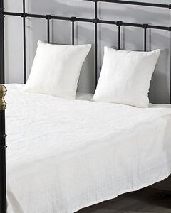 Súprava Milena white 150 × 250 cm – deka + 2 obliečky na vankúše