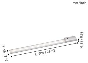 Eglo 96081 - LED podlinkové senzorové svietidlo TEYA LED/8,1W/230V