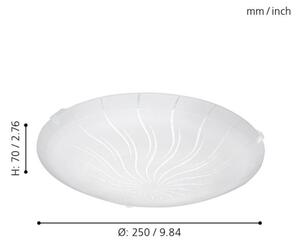 Eglo 96089 - LED stropné svietidlo MARGITTA 1 LED/11W/230V